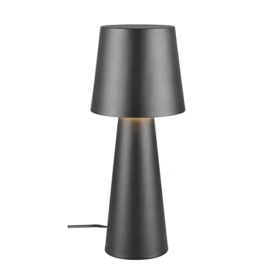 Abbildung von Trio Leuchten Tischleuchte Nubian 562900132, Metall Schwarz matt, exkl. 1x E27