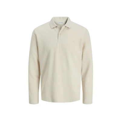 Abbildung von Jack &amp; Jones Austin Poloshirt, Herren, Größe: Small, Moonbeam
