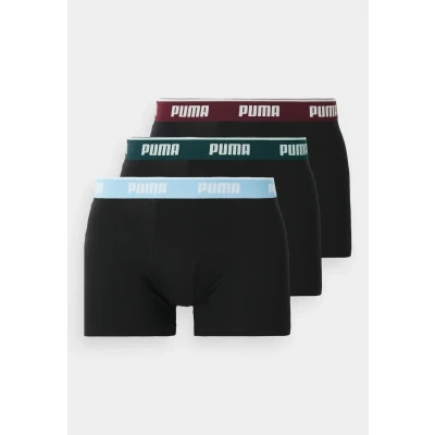Abbildung von Puma MEN Everyday Basic 3 PACK Boxerbriefs black, Herren, Größe: Small, Black