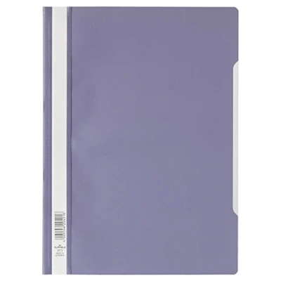 Abbildung von Durable Sichthefter A4 Standard, PP, 227 x 310 mm, 50 er Packung, lila, 257312