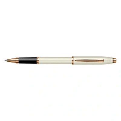 Abbildung von Cross Century II Pearlescent White Lacquer RB Kostenlose Gravur