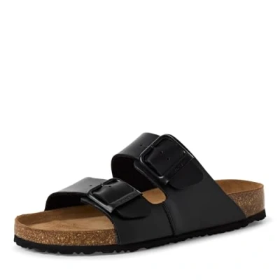 Abbildung von Tamaris Pantolette flach, Damen, Größe: 37, Black Schuhe