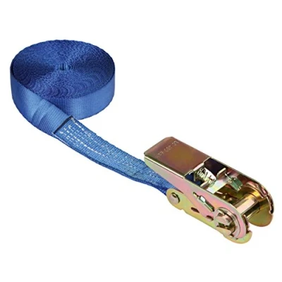 Abbildung von Kerbl Ratschenzurrgurt eintlg. blau 25mm / 5m, Zurrkraft 800 kg, Zugkraft 400 kg