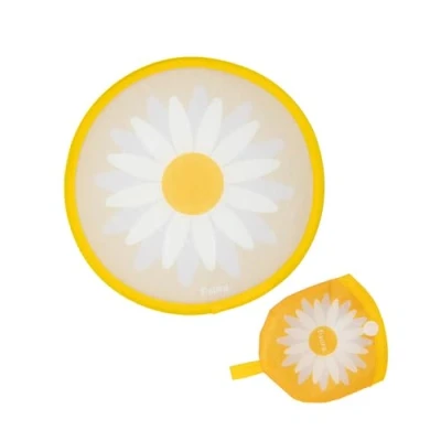 Abbildung von FISURA Runder faltbarer Fächer. Original Handventilator. Faltbares Frisbee. Tragbarer Fächer für Partys. 20 zentimeter. (Margarita, 1 Stück)
