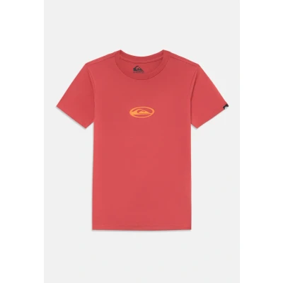 Abbildung von Quiksilver Welcome ALL Youth Unisex Tshirt print für Kinder, Größe: 164, Mineral red