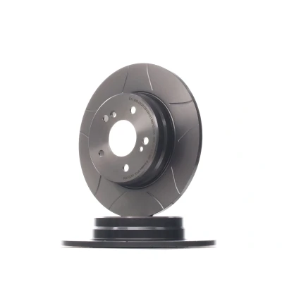 Abbildung von BREMBO MAX LINE 08.7211.76 Bremsscheibe 290 10 5 voll, geschlitzt beschichtet hochgekohlt mit Schrauben MERCEDES BENZ: C Class T modell