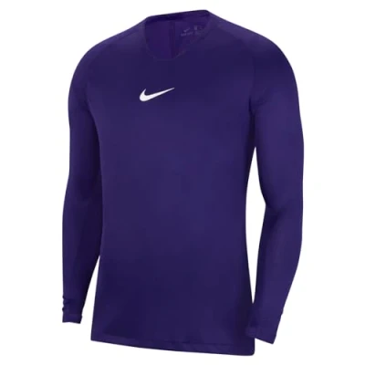 Abbildung von Nike Herren Dri fit Park First Layer Long Sleeved T shirt, Court Purple/White, M EU