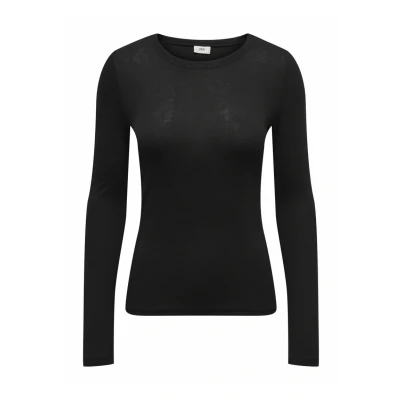 Abbildung von JDY SUMA Oneck NOOS Langarmshirt, Damen, Größe: XS, Black