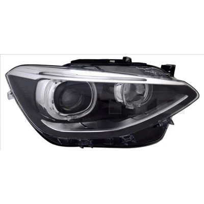 Abbildung von TYC 20 14076 06 2 Scheinwerfer links D1S, PY21W, LED für Rechtsverkehr mit Elektromotor, ohne Steuergerät BMW: 1 Hatchback