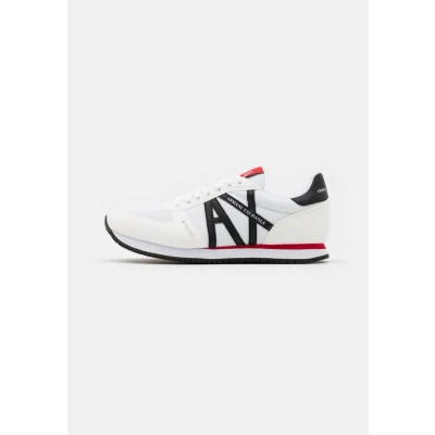 Abbildung von Armani Exchange Sneaker low, Herren, Größe: 41, White/red/blue Schuhe