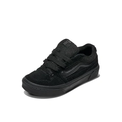 Abbildung von Vans Caldrone Herren Sneaker, Wildleder Mesh Schwarz Schwarz, 48 EU