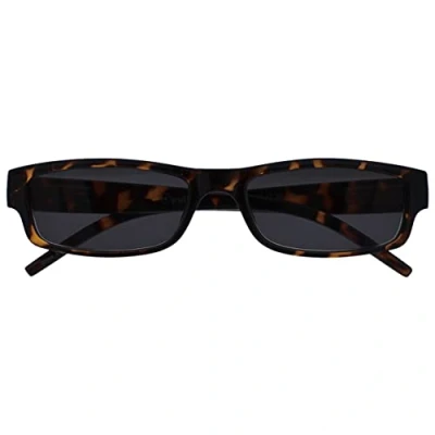 Abbildung von The Reading Glasses Company Die Lesebrille Unternehmen Braune Schildpatt Leicht Sonnen Leser UV400 Herren Frauen S32 2 +3,50