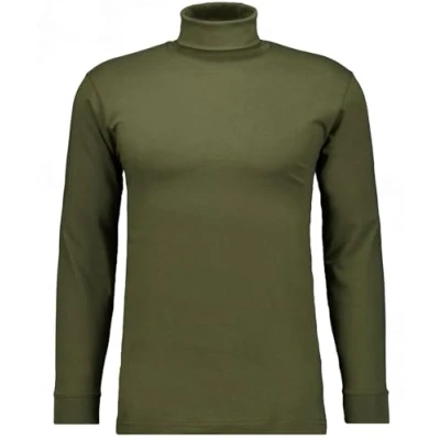 Abbildung von RAGMAN Herren Basic Rollkragenshirt Langarm 3XL, Dunkelgrün 393