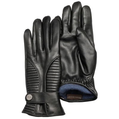 Abbildung von Pearlwood Britt Fingerhandschuh, Herren, Größe: 8.5, Schwarz