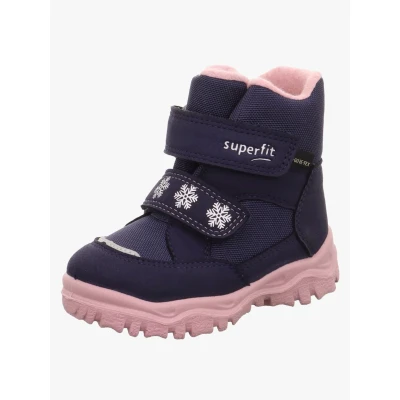 Abbildung von Superfit HUSKY1 Snowboot/Winterstiefel für Kinder, Größe: 22, Blau/rosa Schuhe