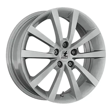Abbildung von Alufelge 17 zoll ITWHEELS Alice 5x108 7J ET45, Farbe Glanzsilber