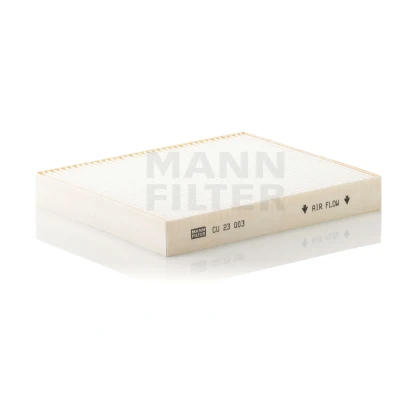 Abbildung von MANN FILTER CU 23 003 Innenraumfilter Partikelfilter 230 200 30 LANCIA: Voyager, CHRYSLER: GRAND 5OYAGER 5, INFINITI: Q50 Saloon