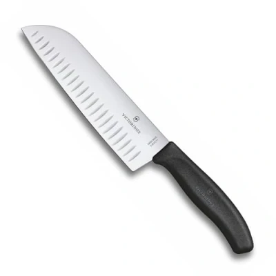 Abbildung von Victorinox Santokumesser mit Dimples Swiss Classic 17 cm