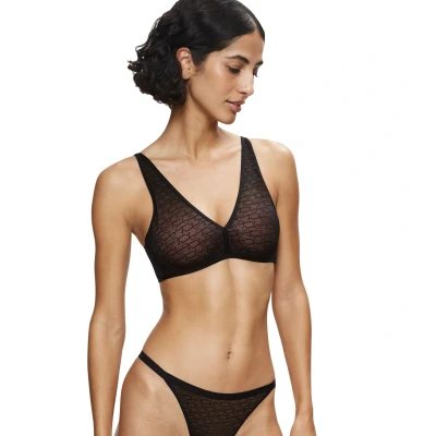 Abbildung von Triumph Damen Signature Sheer P EX Bra, SCHWARZ, 85E