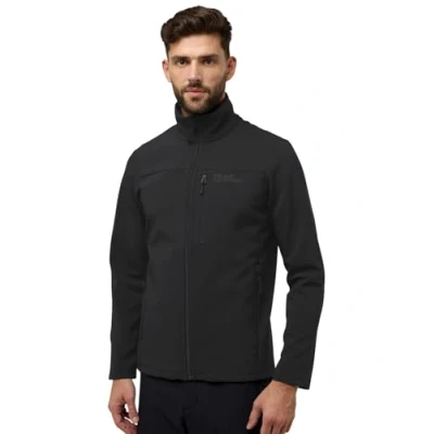 Abbildung von Jack Wolfskin Whirlwind Fleecejacke, Herren, Größe: Small, Black
