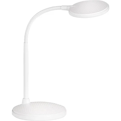 Abbildung von Fischer &amp; Honsel Tischleuchte, Work silberfarben B: 14,50 cm, H: 36,50 Ausladung Wand: 22,00 cm mit Schalter 1x HV LED 4,5W 3000 K inkl. 450 lm EEG: F 50745