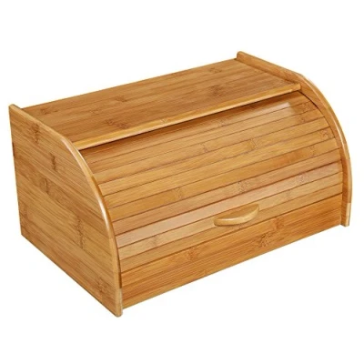Abbildung von Zassenhaus 54118 Brotkasten, Bambus 40 x 26 20 cm, Braun, 40,x 27.5 21.5 cm