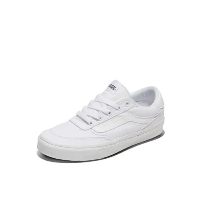 Abbildung von Vans Herren Brooklyn Ls Sneaker, Canvas Weiß/Weiß, 45 EU