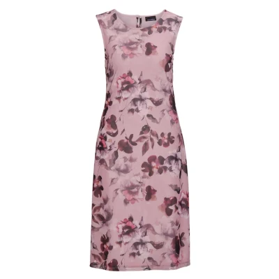 Abbildung von Goldner Freizeitkleid, Damen, Größe: 40, Rose quartz / purple patterned