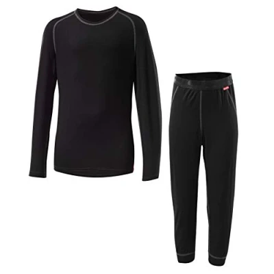 Abbildung von Löffler Kinder Set 3/4 Hose Transtex Warm, schwarz, 152, 13746