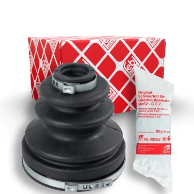 Abbildung von FEBI BILSTEIN 173206 Achsmanschette Gummi TOYOTA: Yaris II Hatchback, Corolla IX Station Wagon, Verso