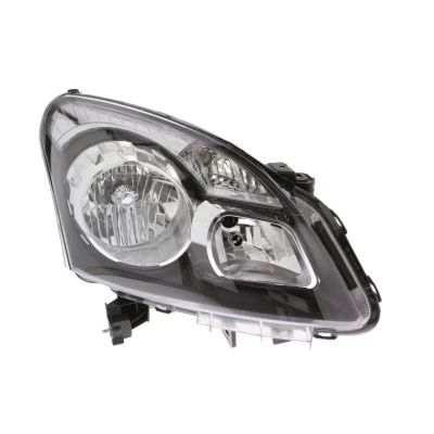 Abbildung von ABAKUS 551 1171RMLDEM2 Scheinwerfer rechts H7/H7, PY21W, W5W schwarz glasklar mit Stellmotor für LWR PX26d, BAU15s RENAULT: Koleos I