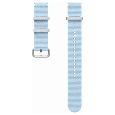 Abbildung von Original Watch7 Athleisure Band für die Galaxy Watch 4 / 5 6 7 20 mm M/L Silber Armband Stoff Samsung