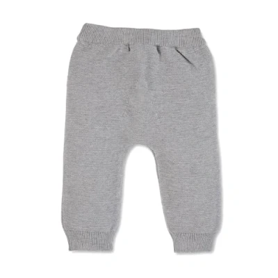 Abbildung von Sterntaler Unisex Kinder Gots Strick hose Strickhose mit Rippstrickbund, Hellgrau Mel., 86 EU