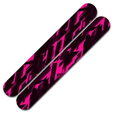 Abbildung von Finest Folia Fahrrad Kettenstreben Schutz Aufkleber Folie Lackschutz R160 (15 Future Neon Pink)