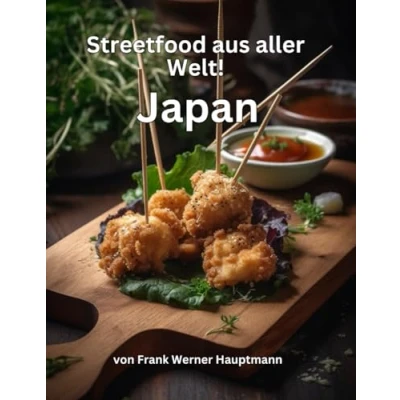 Abbildung von Streetfood aus aller Welt Japan: Lernen Sie im Rahmen unserer kulinarischen Weltreise in Band 6 die 25 beliebtesten japanischen Rezepte selbst zuhause zu kochen!