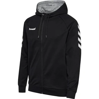Abbildung von Hummel ZIP Hoodie Sweatjacke, Herren, Größe: Small, Black