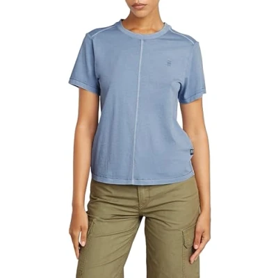 Abbildung von G STAR Overdyed Front SEAM Tshirt basic, Damen, Größe: XXS, Amann gd