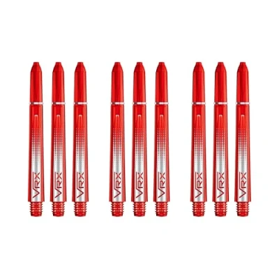 Abbildung von RED DRAGON VRX Mittlere Schäfte Rot 3 Sets pro Packung (9 in total)
