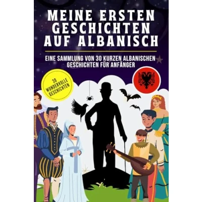 Abbildung von Meine ersten Geschichten auf Albanisch: Eine Sammlung von 30 kurzen Albanischen für Anfänger, Albanisch Kinder und Lerne leicht mit Geschichten.