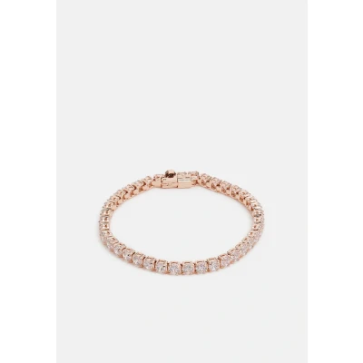 Abbildung von Swarovski Matrix Tennis Bracelet Round CUT Armband Rose goldcoloured, Damen, Größe: Small, gold/coloured