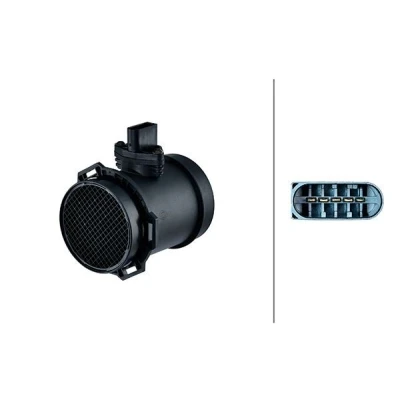 Abbildung von HELLA 8ET 358 095 901 Luftmassenmesser BMW: 7, 5 Saloon, X5