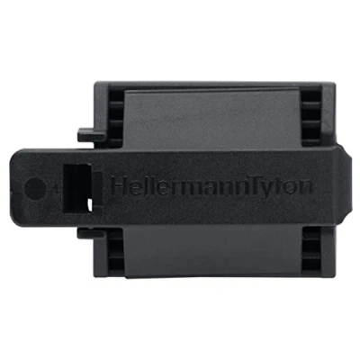 Abbildung von HellermannTyton 25 Clips mit Abdeckungen für Kabel 25x31mm