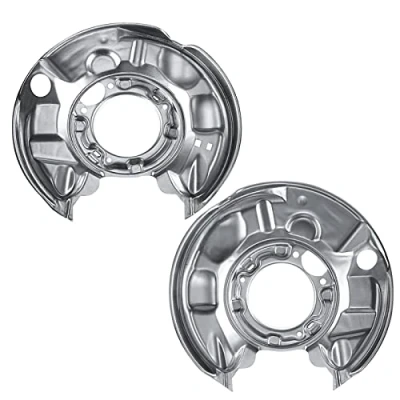Abbildung von Frankberg 2x Ankerblech Bremsscheibe Hinten Kompatibel mit C Klasse W203 S203 CLC CL203 CLK C209 A209 SLK R171 2000 2011 2034230320