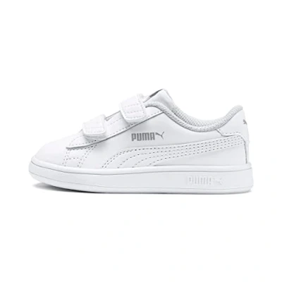 Abbildung von Puma Unisex Baby Smash v2 L V Inf Sneaker, White White, 26 EU