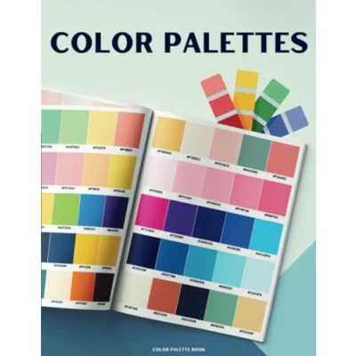 Abbildung von Color Palette Book: 205 Schemes, Inspiration for Graphic Designers, Illustrators and Artists, 975 Combinations.