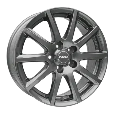 Abbildung von RIAL 5 loch 16Zoll 112mm Alufelge Milano titan MI65645U22 Felge