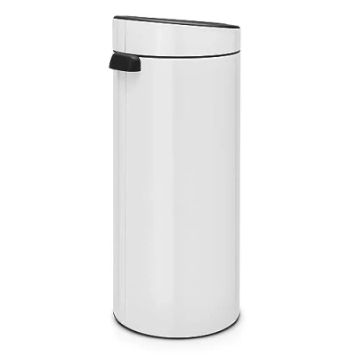 Abbildung von Brabantia Touch Bin New Mit Herausnehmbaren Kunststoffeinsatz, White, 30 Liter