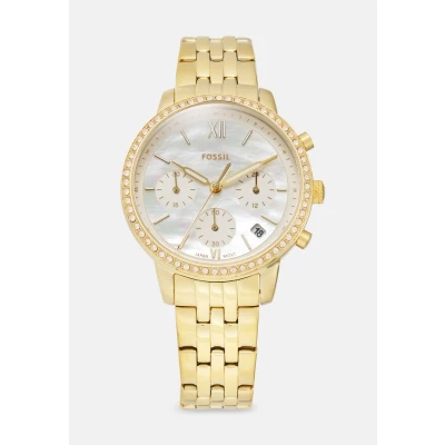 Abbildung von Fossil Neutra Uhr goldcoloured, Damen, Größe: One Size, Gold/coloured