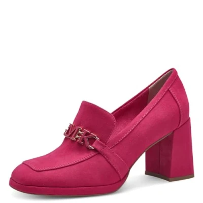 Abbildung von MARCO TOZZI by Guido Maria Kretschmer Damen Trotteur mit Blockabsatz Elegant, Rosa (Pink), 40 EU