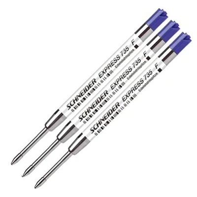 Abbildung von Schneider Express 735 F Internationale Großraummine (dokumentenecht) 10er Packung blau